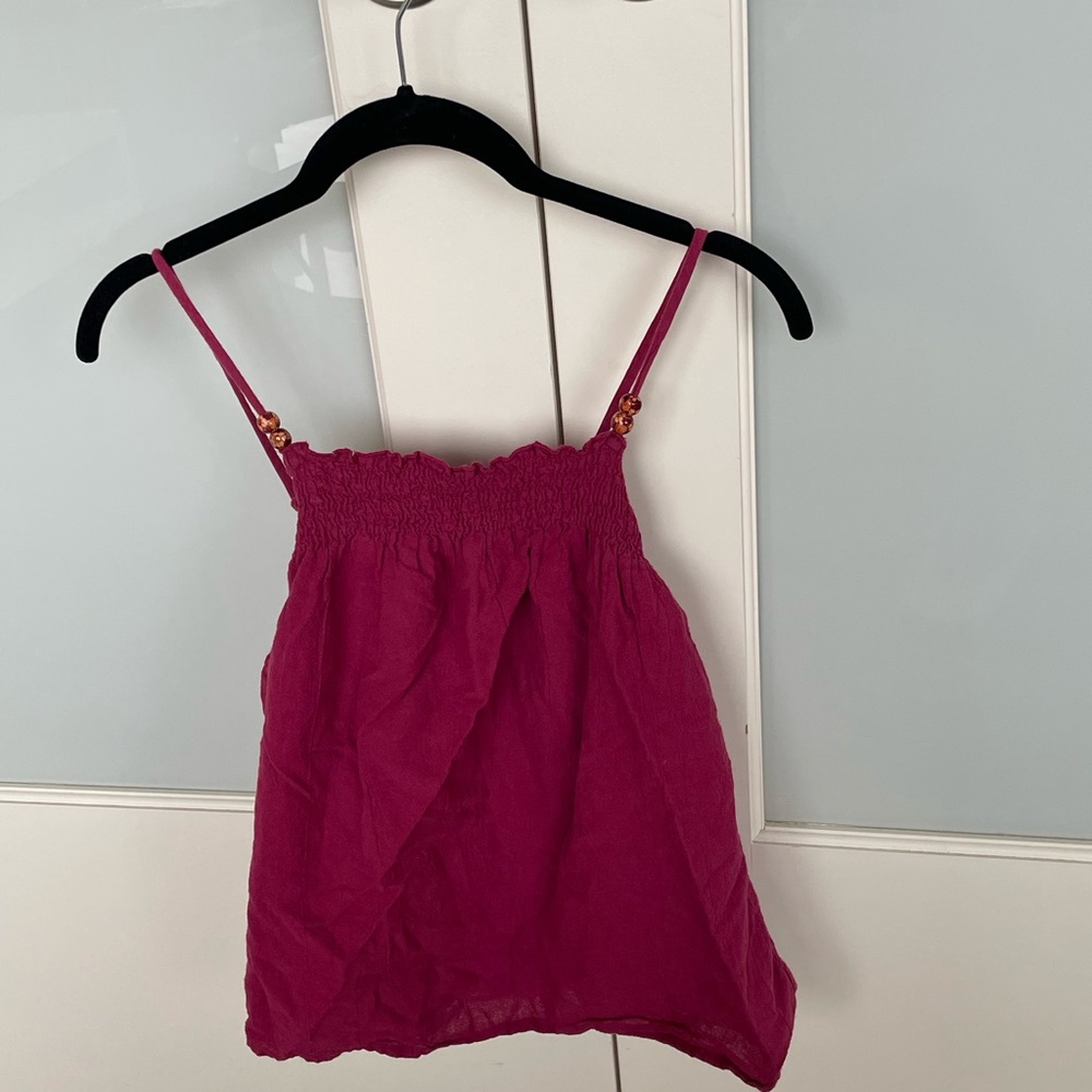 Flowy spaghetti strap top